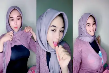 Host Berhijab Lupa Matikan Kamera Pribadi