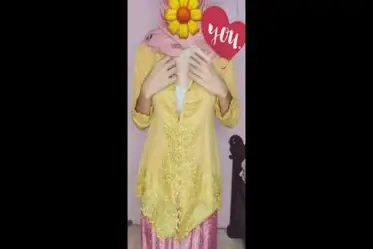 Live Ukhti Kebaya Hijab Pink Viral HD Lumer